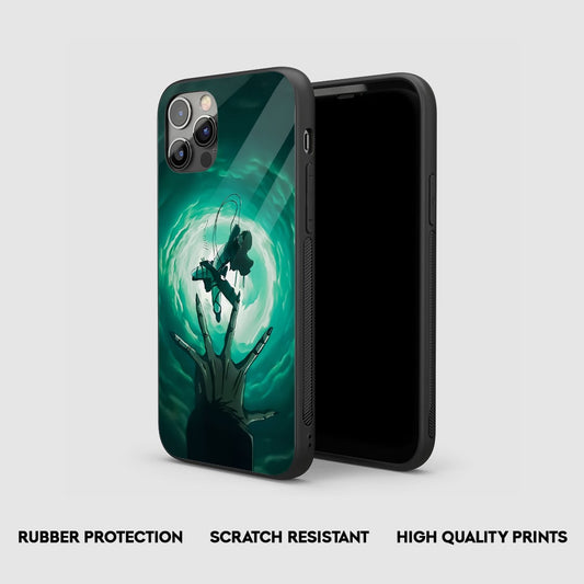 AOT Steel Blade Silicone Armored Phone Case