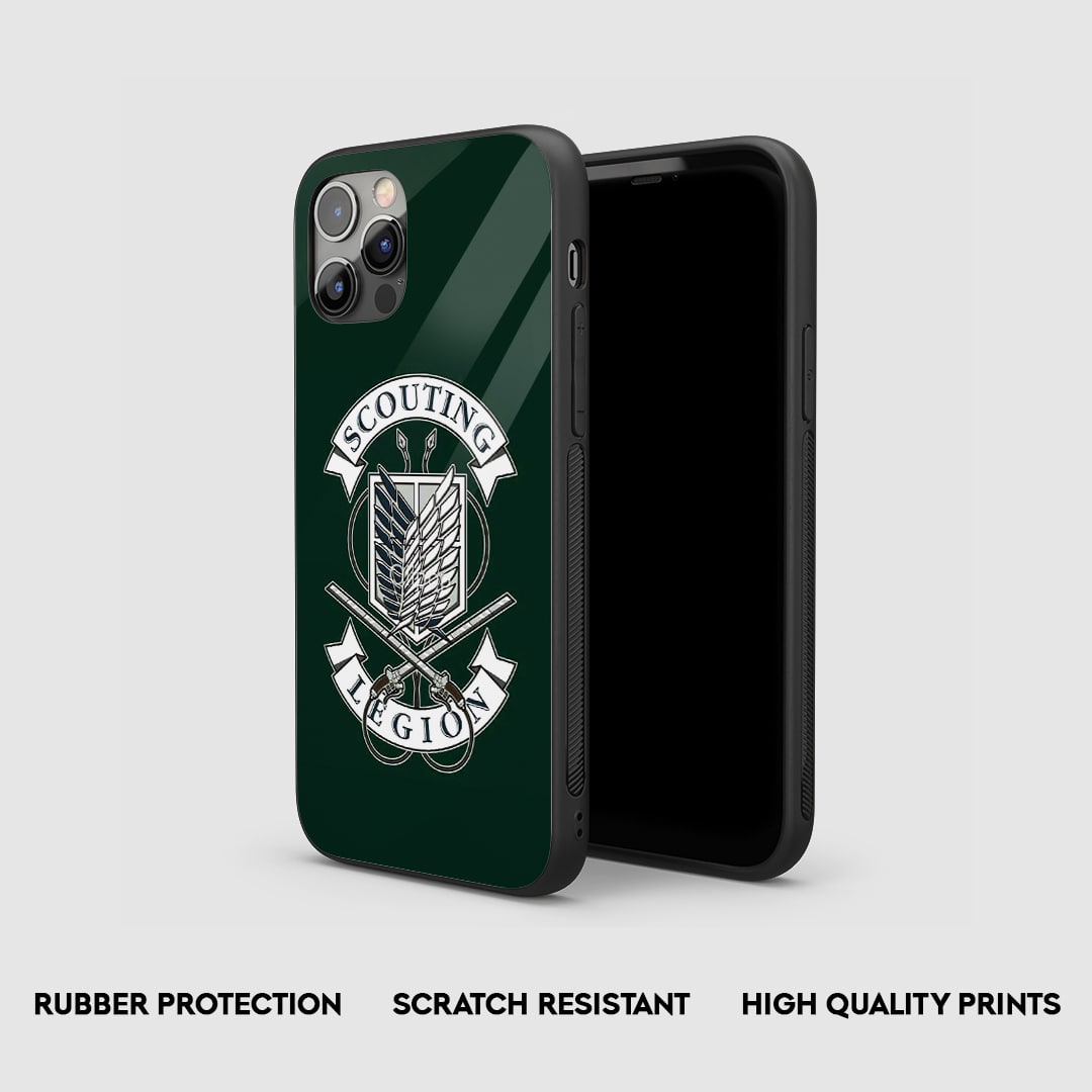 AOT Scouting Silicone Armored Phone Case by Anime Phone Cover