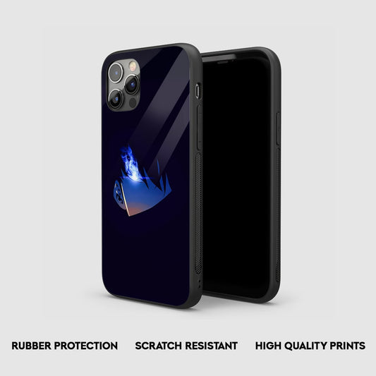 Blue Eye Minimal Silicone Armored Phone Case