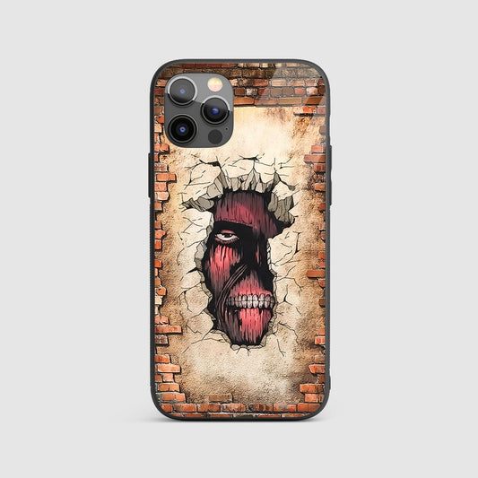 Colossal Titan Wall Maria Silicone Armored Phone Case by Anime Phone Cover