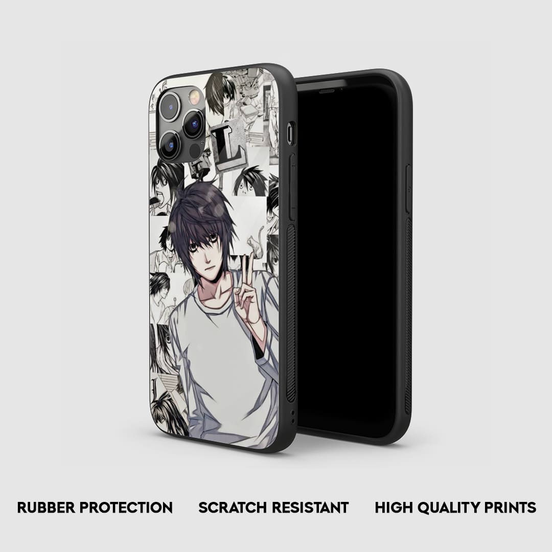 Lawliet Collage Silicone Armored Phone Case by Anime Phone Cover