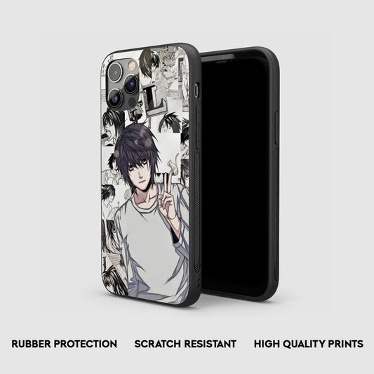 Lawliet Collage Silicone Armored Phone Case by Anime Phone Cover