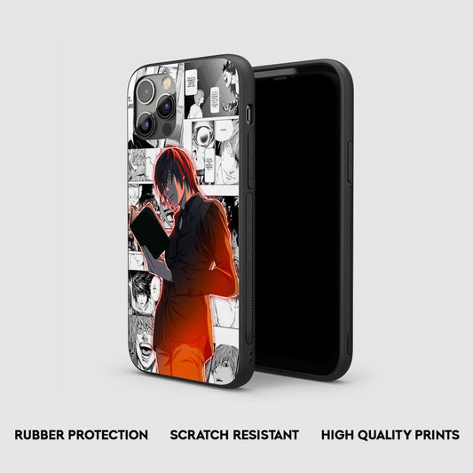 Light Yagami Death Note Silicone Armored Phone Case by Anime Phone Cover