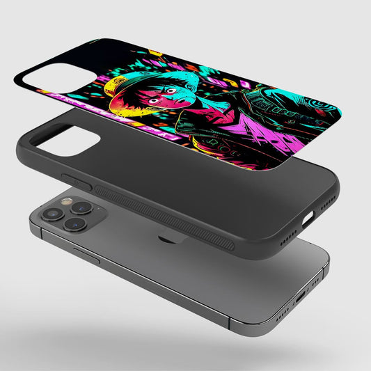 Luffy Portray Silicone Armored Phone Cover