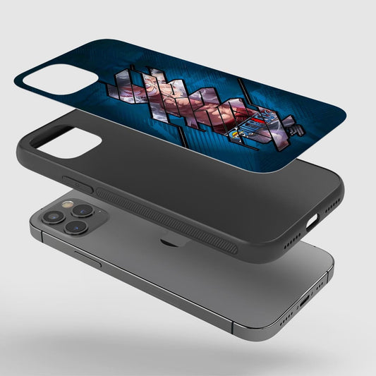 One Piece Luffy Textured Silicone Armored Phone Cover