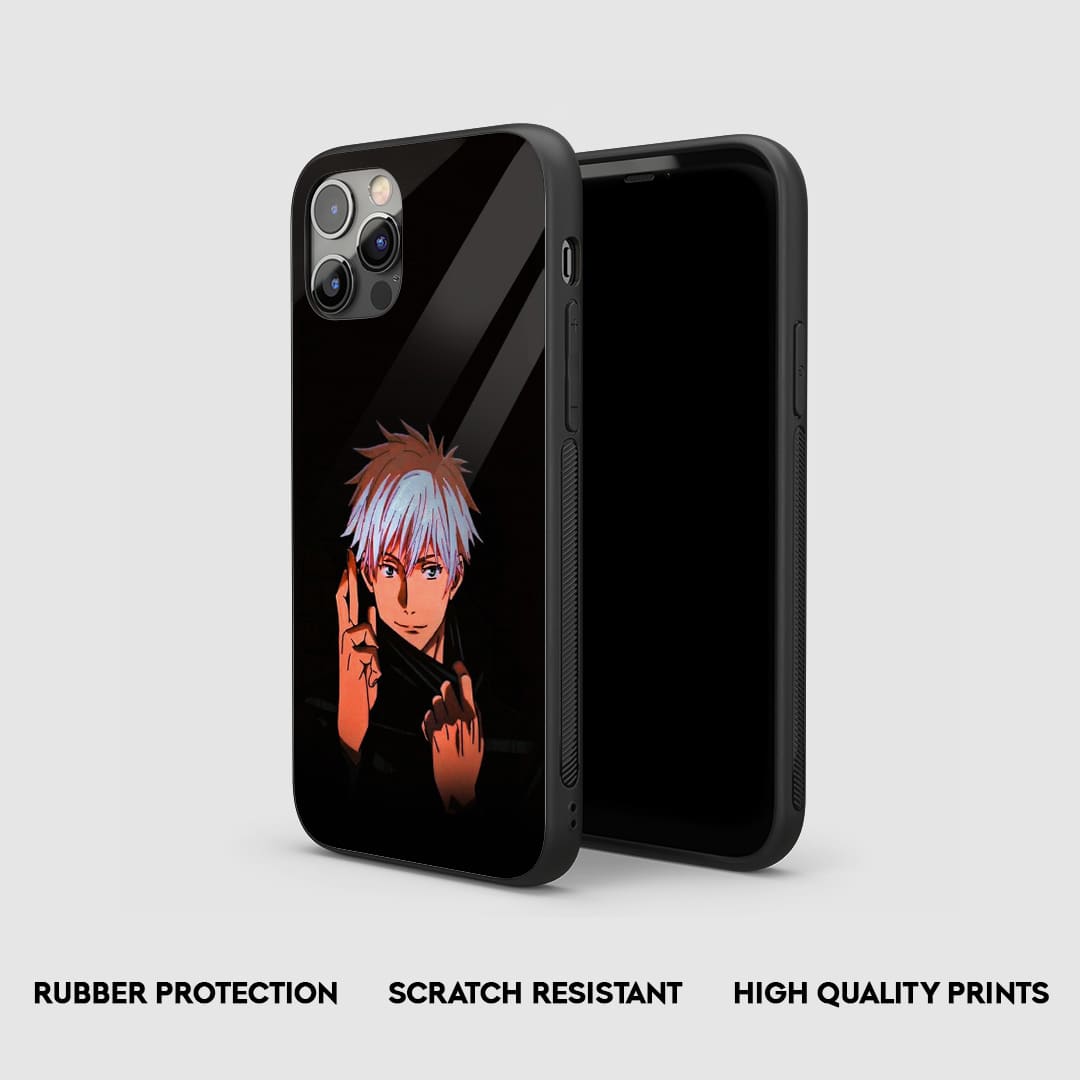 Satoru Minimalist Silicone Armored Phone Case by Anime Phone Cover