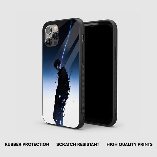 Sung Jinwoo Distorted Silicone Armored Phone Case