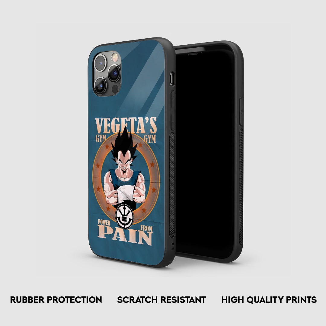 Vegeta Gym Club Silicone Armored Phone Case by Anime Phone Cover