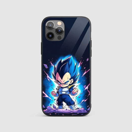 Vegeta Super Saiyan Blue Chibi Silicone Armored Phone Cover by Anime Phone Cover