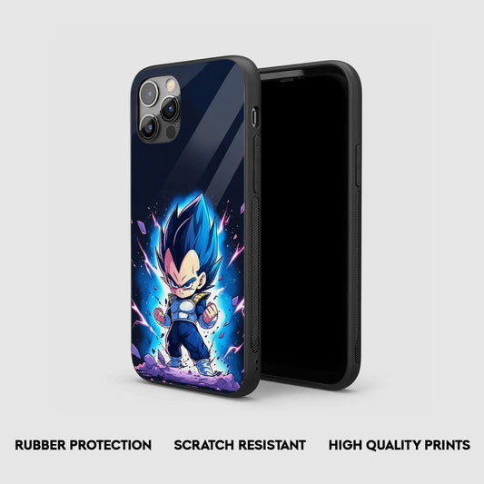 Vegeta Super Saiyan Blue Chibi Silicone Armored Phone Cover