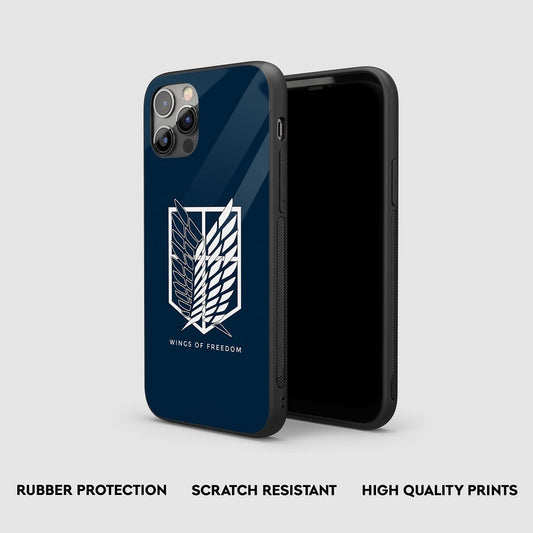 Wings of Freedom Silicone Armored Phone Case by Anime Phone Cover
