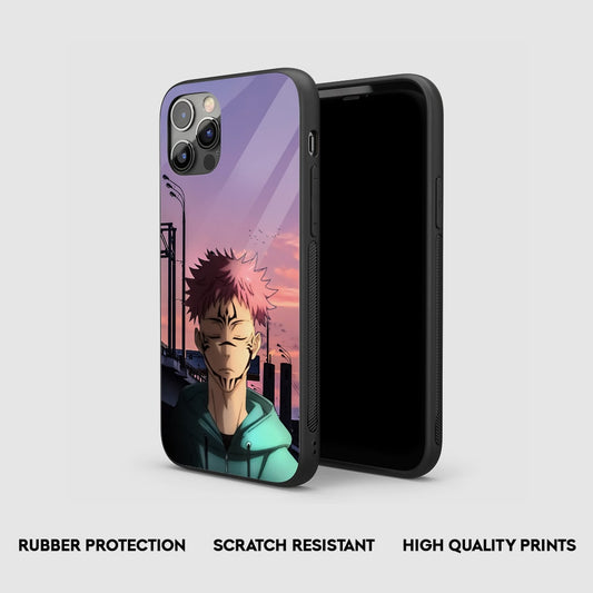 Yuji Aesthetic Silicone Armored Phone Case by Anime Phone Cover