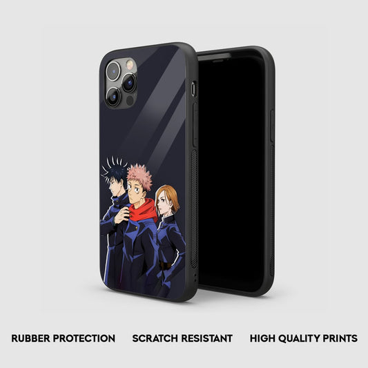 Yuji Itadori Team Silicone Armored Phone Case by Anime Phone Cover