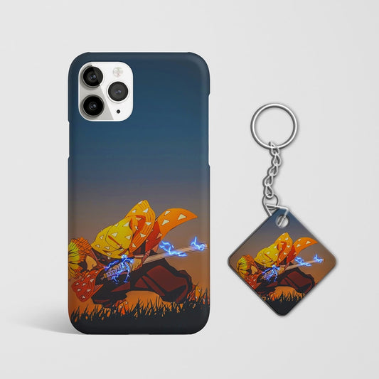 Zenitsu Agatsuma Sword Action Phone Cover