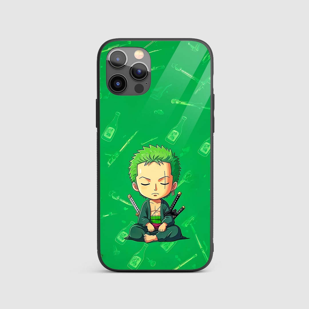 Zoro Chibi Silicone Armored Phone Case by Anime Phone Cover
