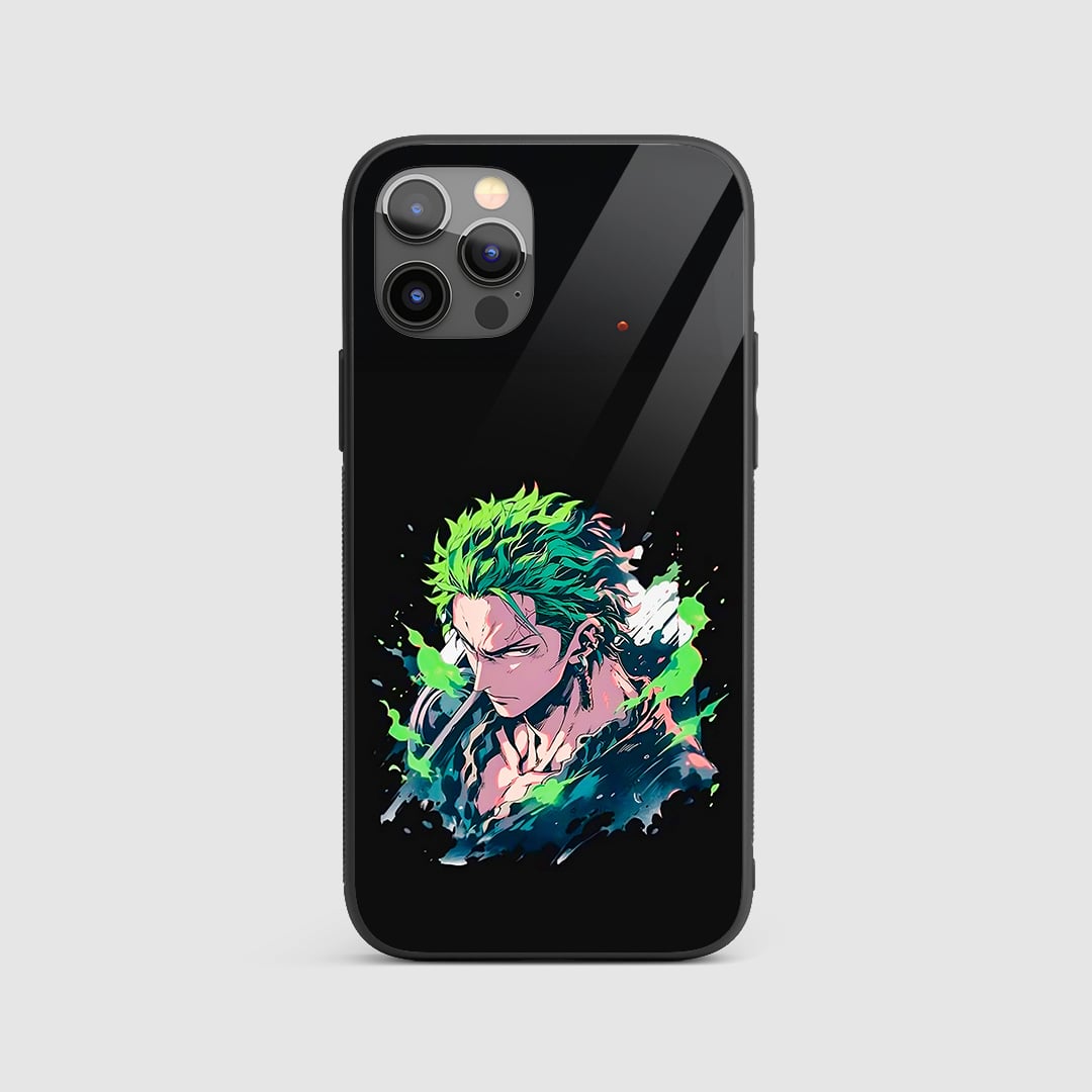 Zoro Minimal  Silicone Armored Phone Case by Anime Phone Cover